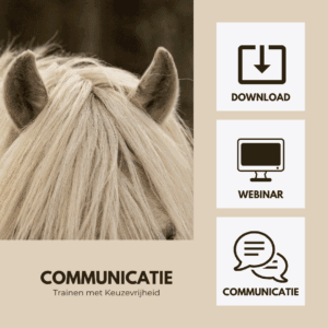 Webinar over startbuttons: leer hoe je stressvrije samenwerking opbouwt en je paard echt een stem geeft in training en verzorging.